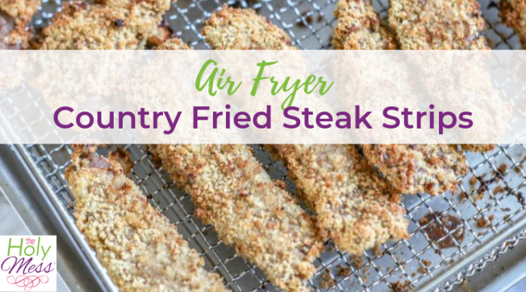 Air Fryer Country Fried Steak