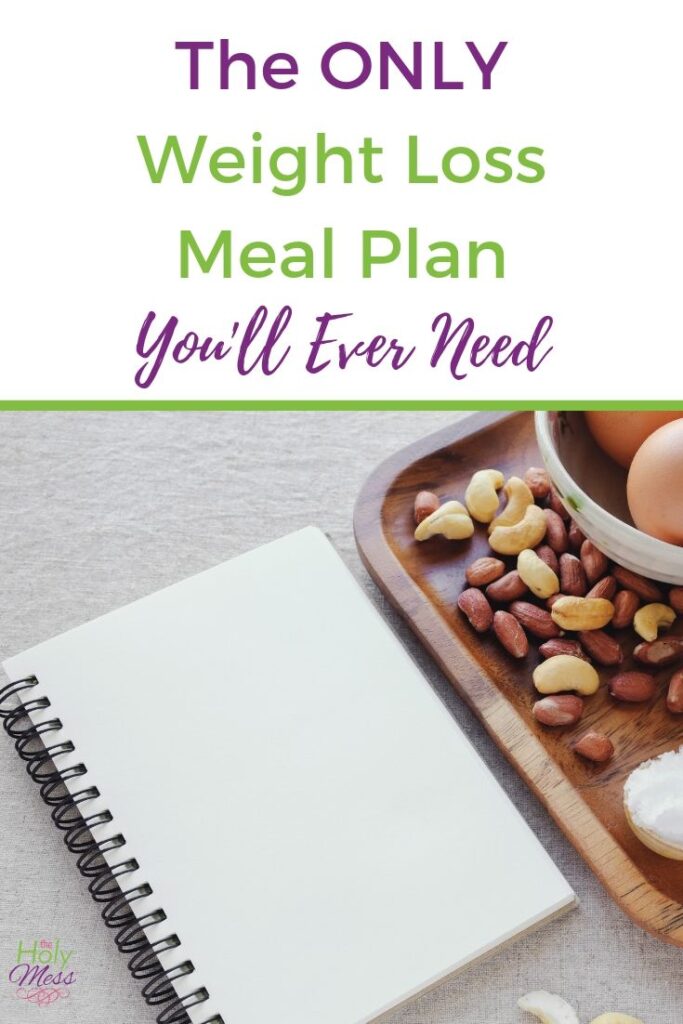 Simple meal plan to lose weight