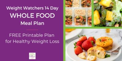 WW 14 Day Meal Plan