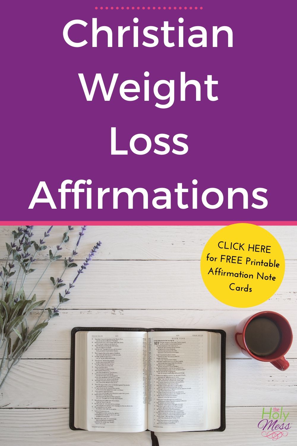 7 Christian Weight Loss Affirmations