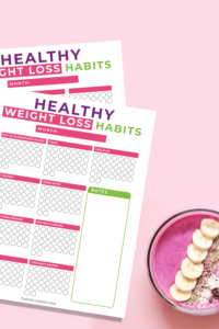 Free 30 Day Habit Tracker Bullet Journal Page