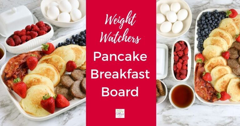 MyWW Pancake Breakfast Spread