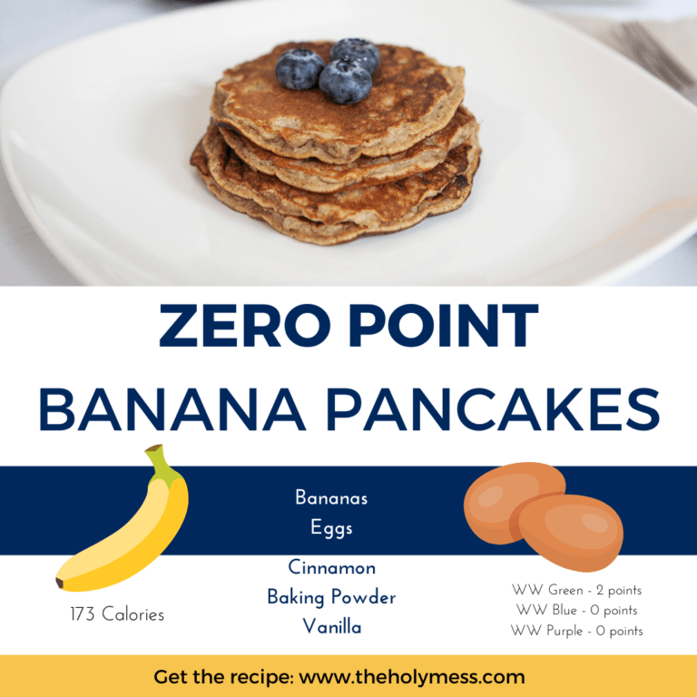 Weight Watchers Banana Pancakes The Holy Mess