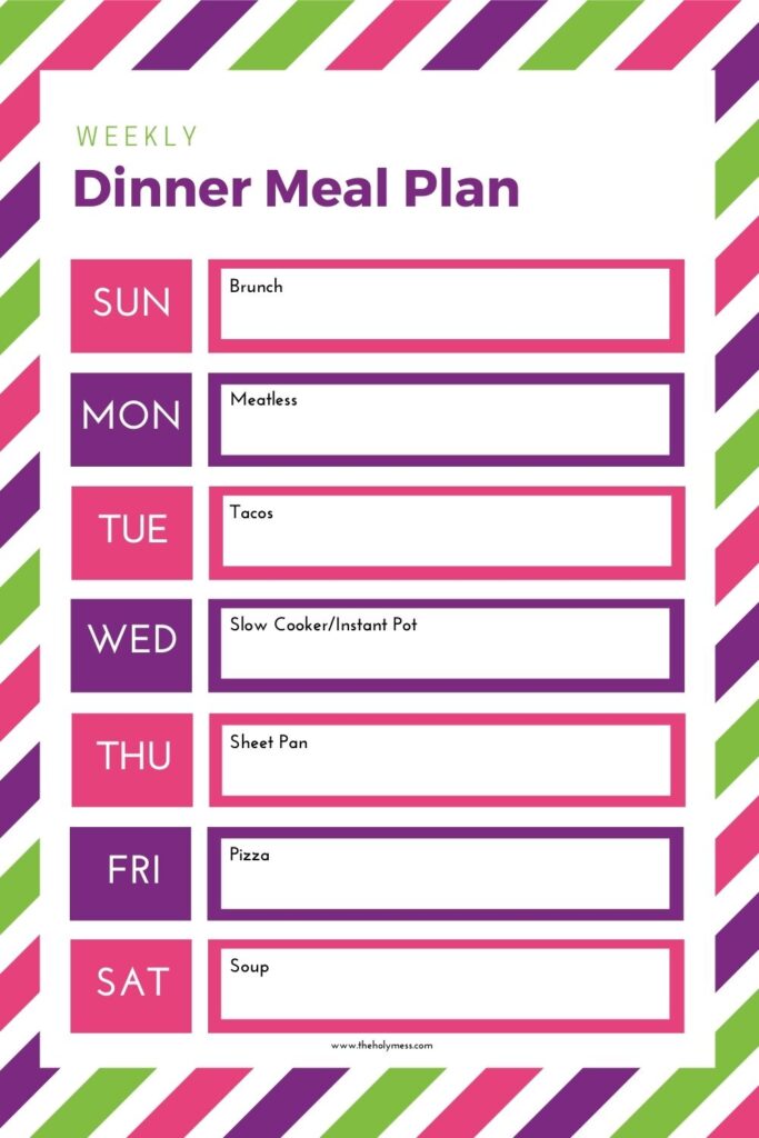 WW Easy Dinner Ideas for Every Night
