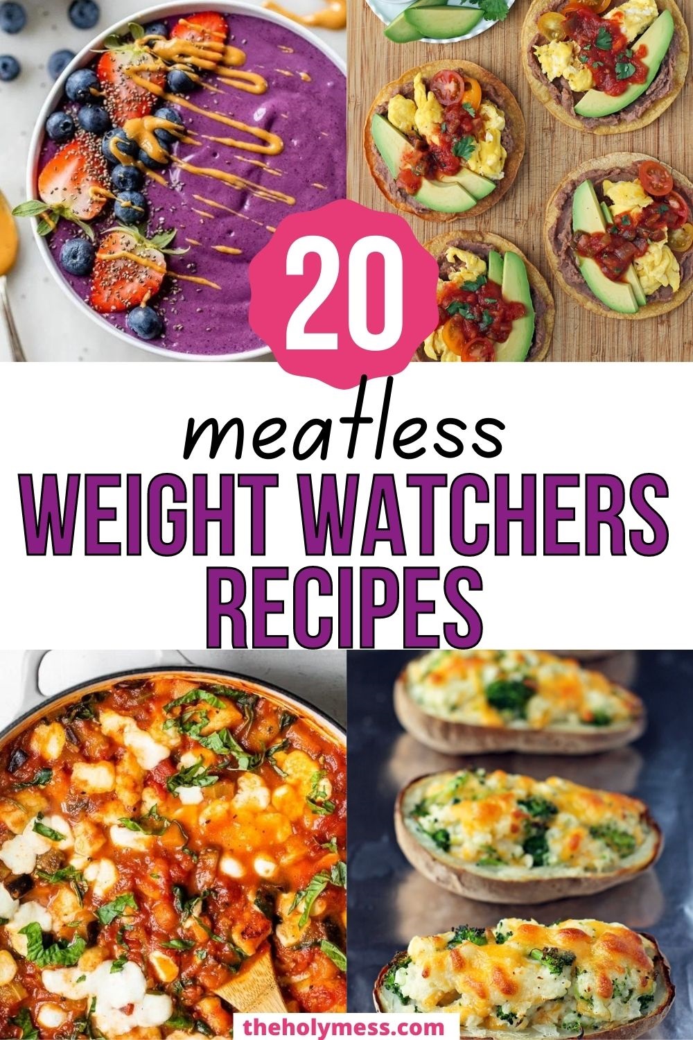 Weight Watchers Vegetarian Recipes pin