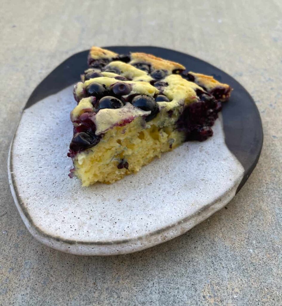 Blueberry WW pancake skillet