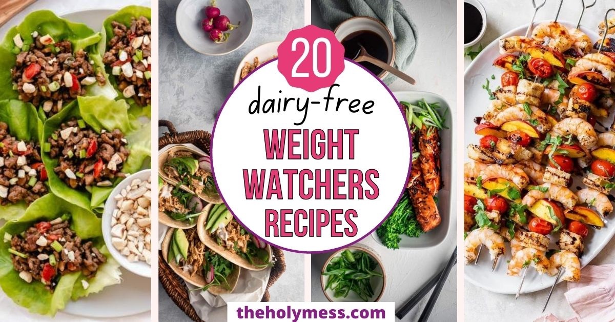 Dairy Free Weight Watchers Recipes cover page