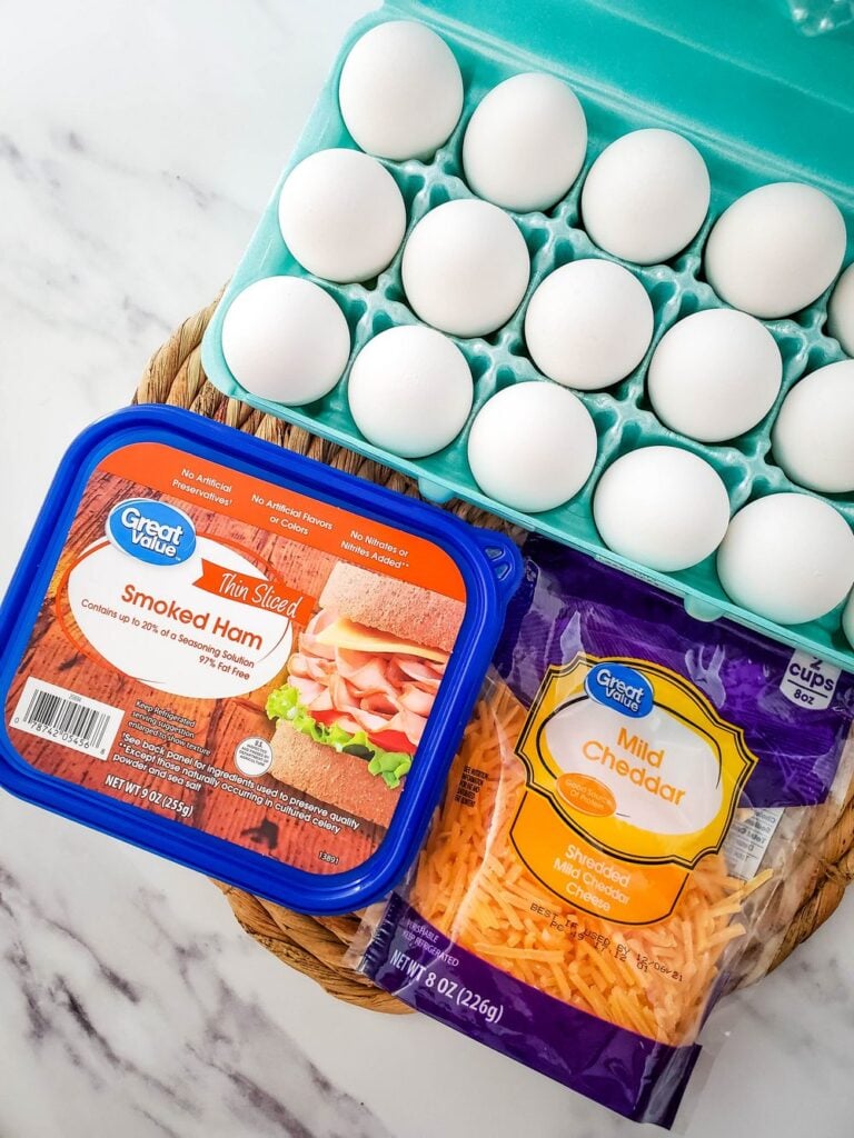 Ingredients for WW egg cup