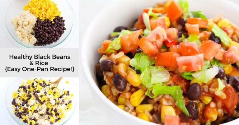Easy Mexican Black Beans and Rice Dinner Recipe