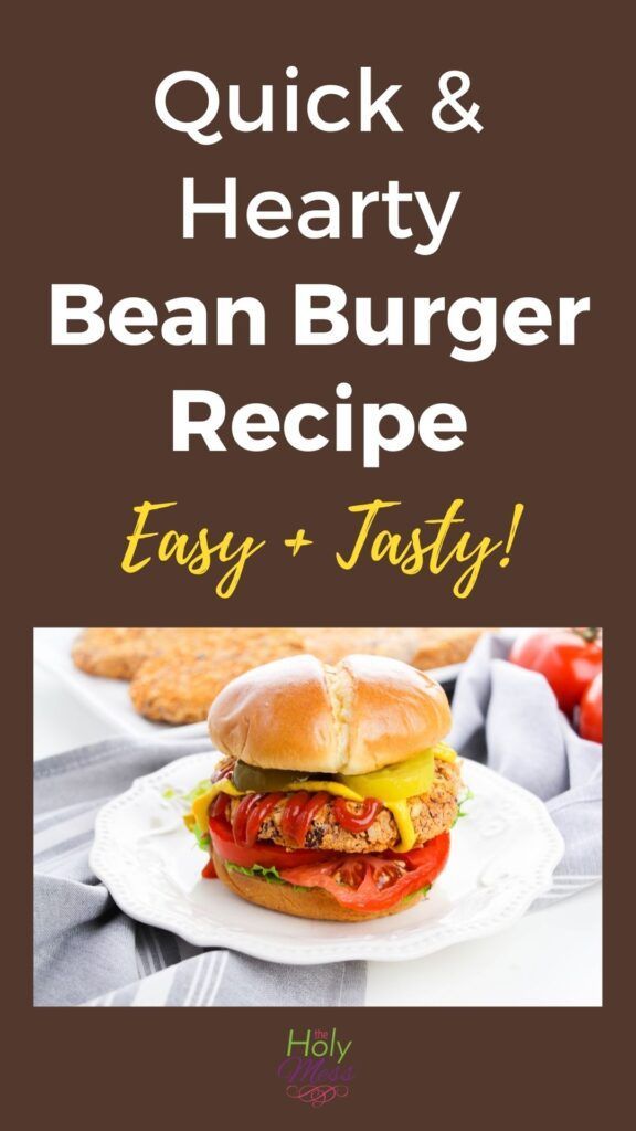 Easy Bean Burgers to Make
