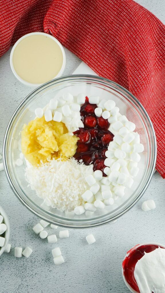 mix fluff ingredients