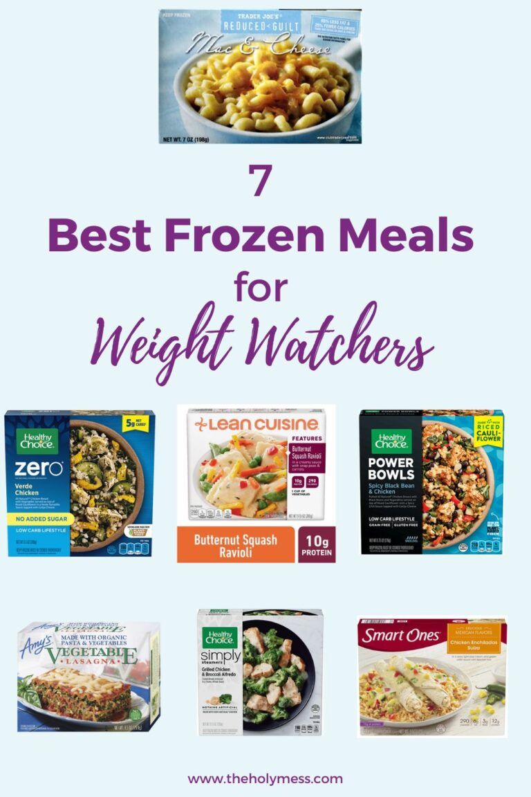 7 Best Weight Watchers Frozen Meals with Low Points