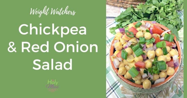 WW Chickpea and Red Onion Salad