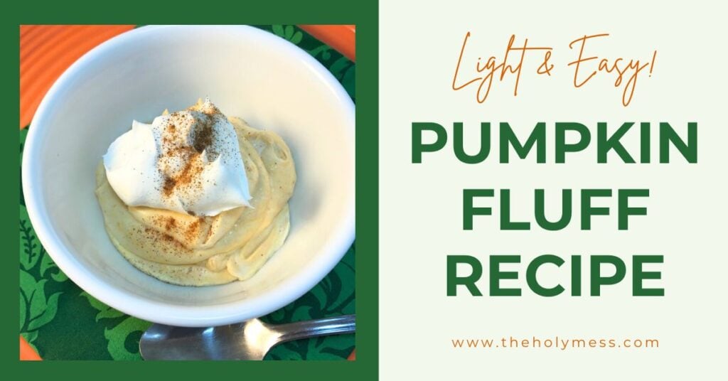 Healthier Pumpkin Fluff recipe