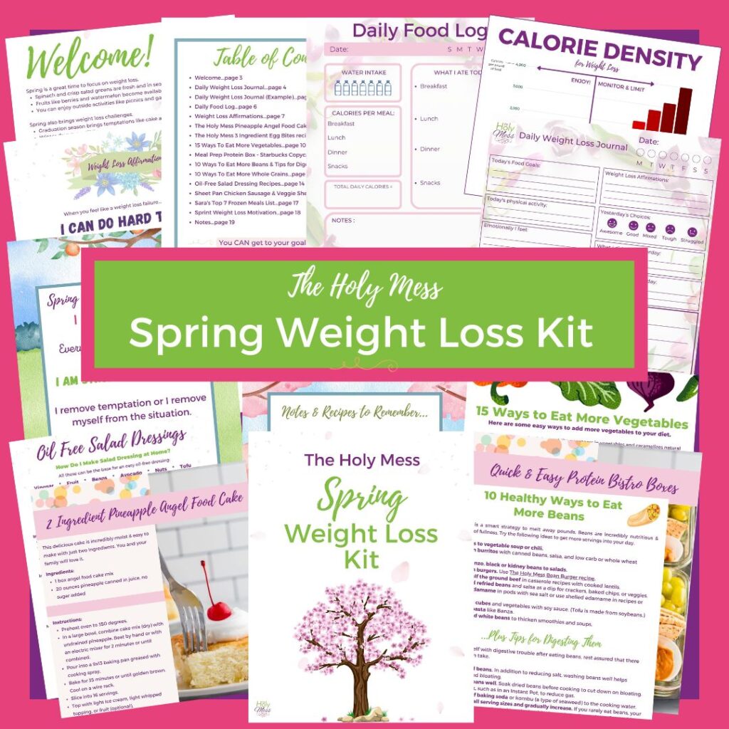 The Holy Mess Spring Weight Loss Kit
