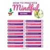 Free mindful eating printable with helpful strategies.