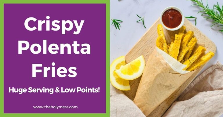 Cover photo Crispy Polenta Fries ready to be served