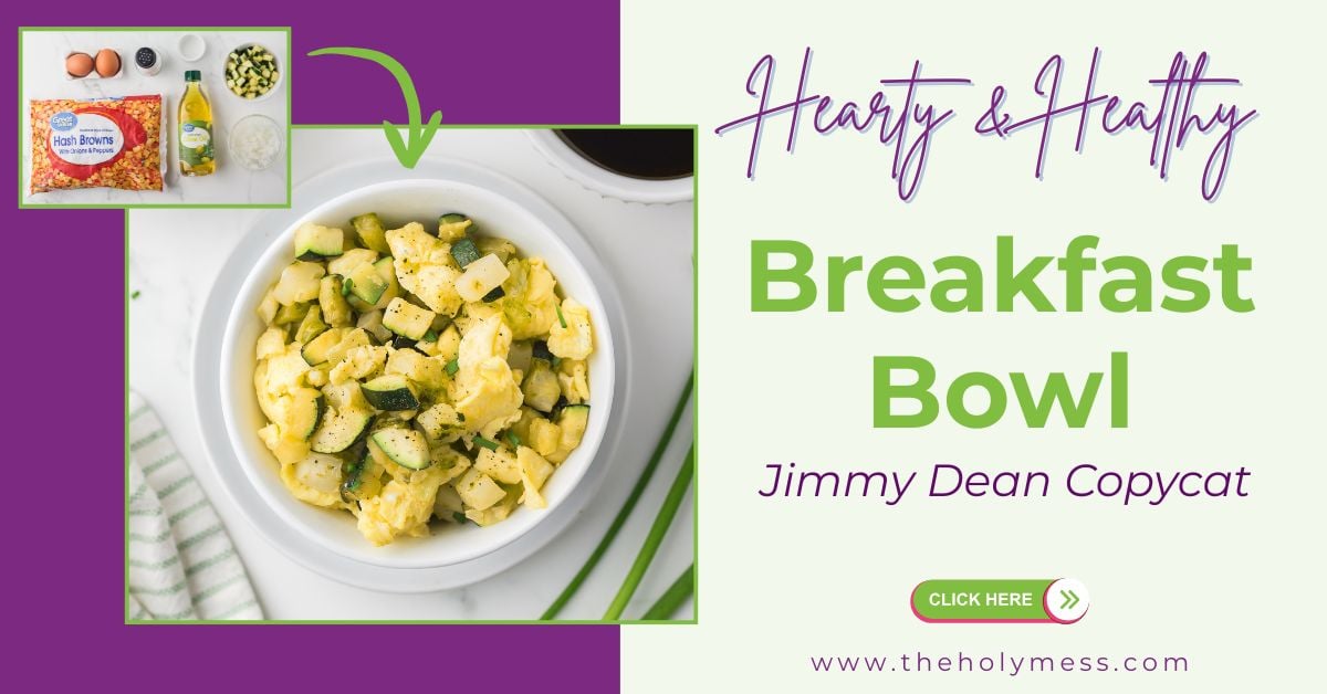 Healthy Breakfast Bowl to make at home