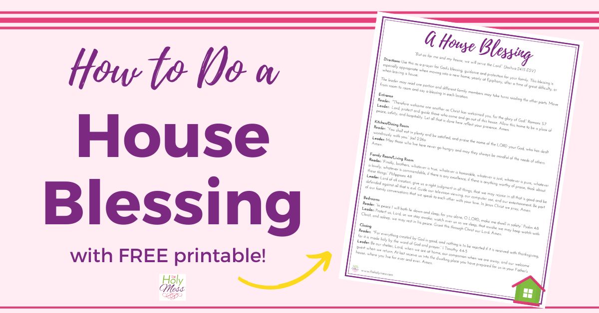 House Blessing Prayers and Bible Verses for Each Room