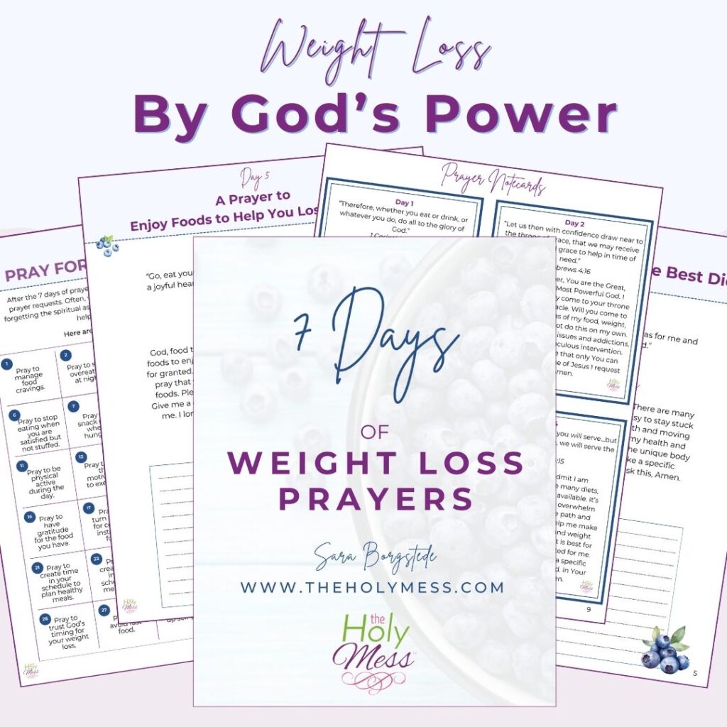 Lose Weight by God's Power - 7 Days of Weight Loss Prayer free challenge
