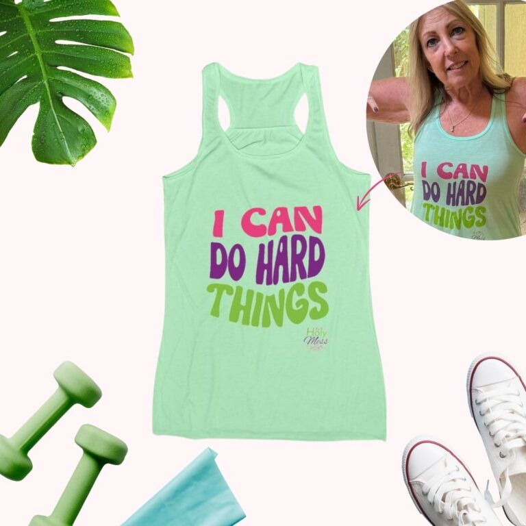 I Can Do Hard Things shirt from The Holy Mess