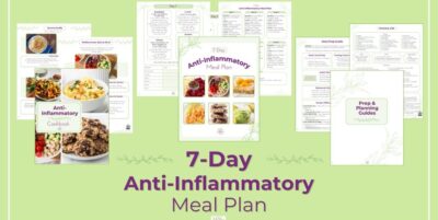 Anti-Inflammatory 7 day meal plan