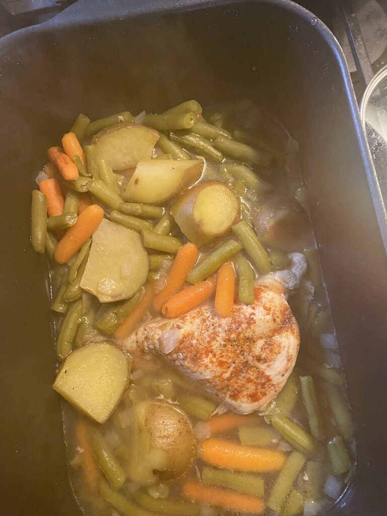 Healthy Crock Pot Chicken and Vegetables