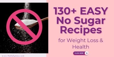 130 No Sugar Recipes and Meals
