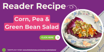 Corn Pea Green Bean Salad Feature Image