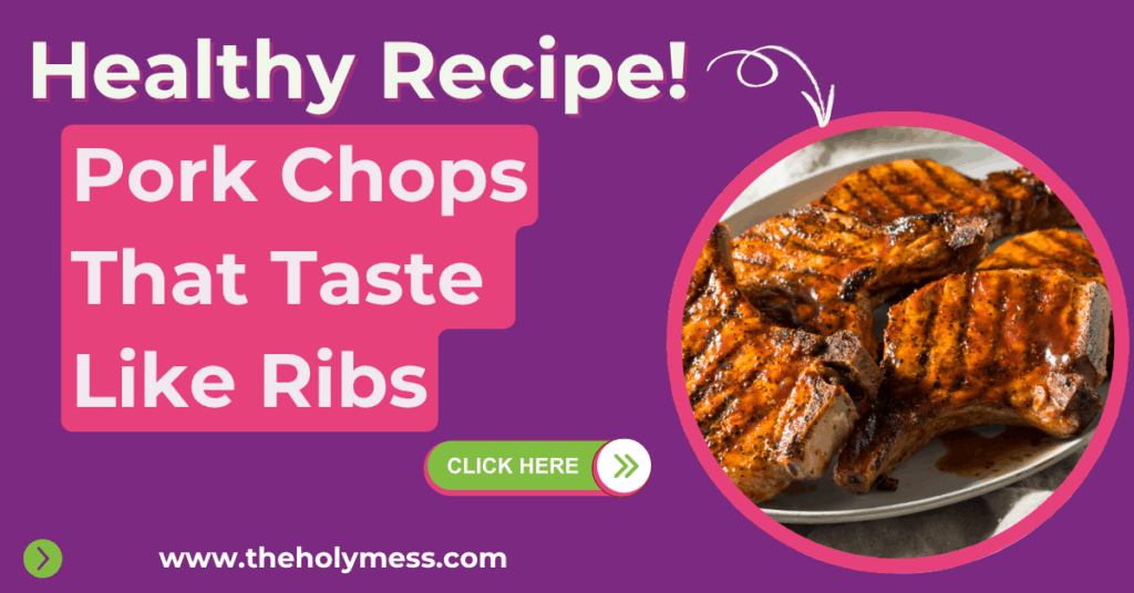 Pork chops that taste like ribs