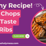 Pork chops that taste like ribs