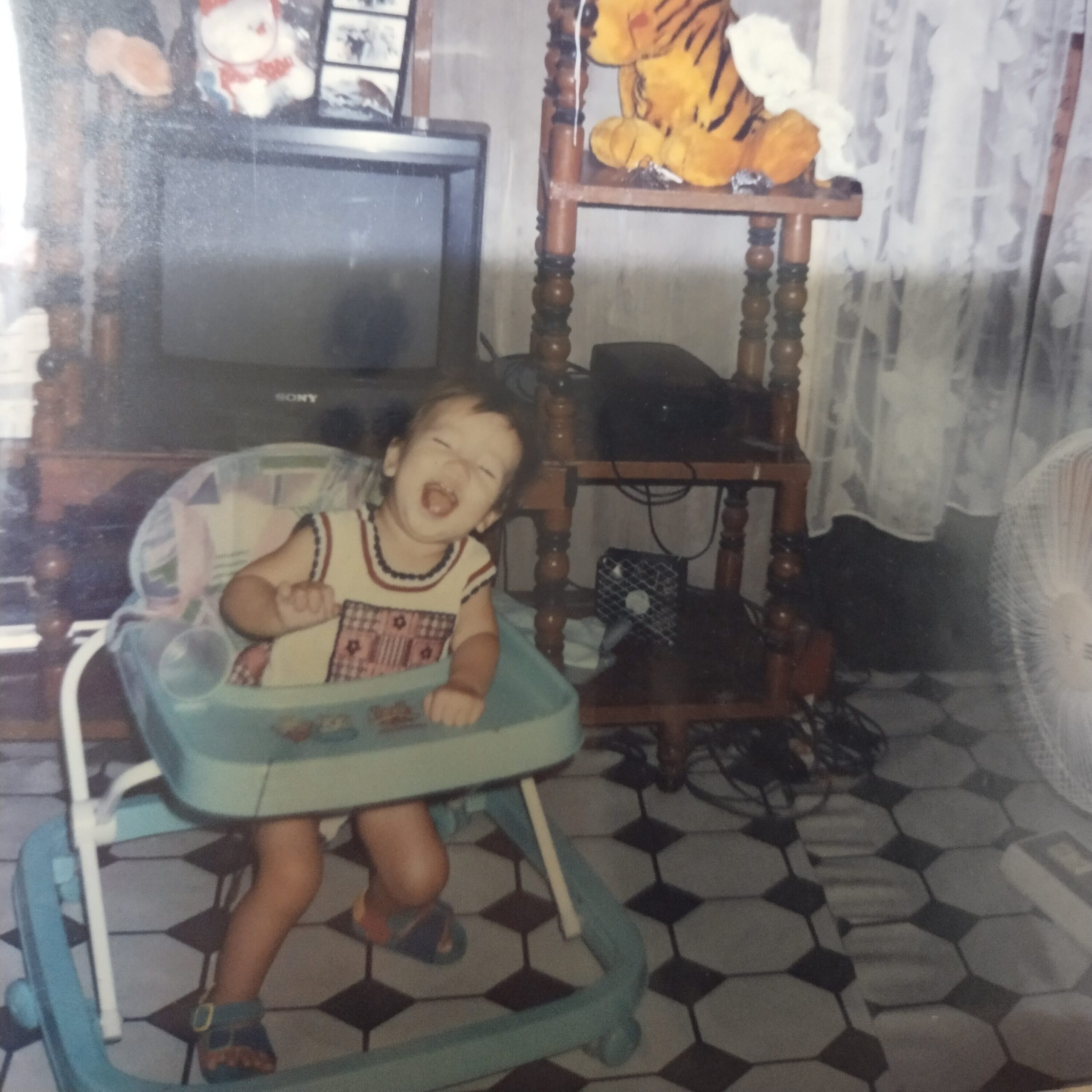 Mariann as a baby.
