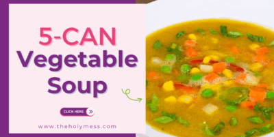 5 Can Vegetable Soup