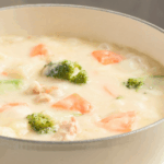 Easy Weeknight Cheesy Veggie Soup
