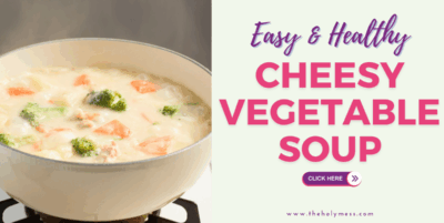 Cheesy Vegetable Soup