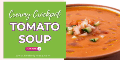 Creamy Crockpot Tomato Soup