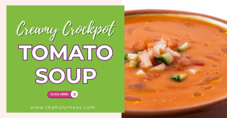 Creamy Crockpot Tomato Soup