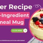 Easy 3-Ingredient Oatmeal Mug