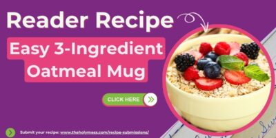 Easy 3-Ingredient Oatmeal Mug