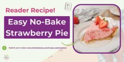 Easy No-Bake Strawberry Pie