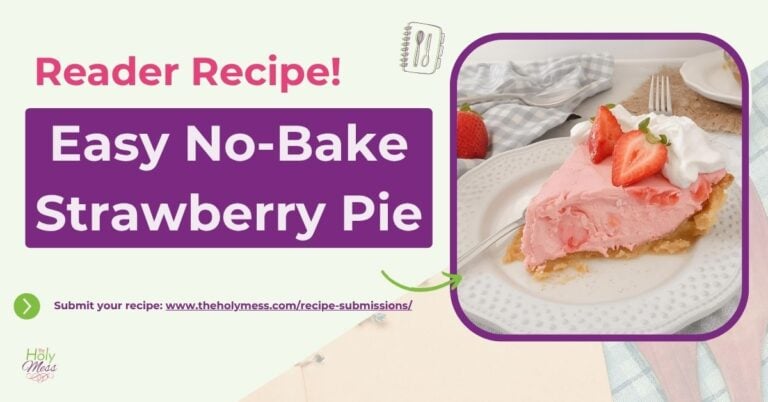 Easy No-Bake Strawberry Pie