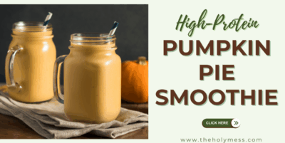 Healthy Pumpkin Pie Green Smoothie