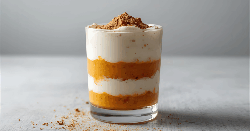 Pumpkin Yogurt Parfait Breakfast