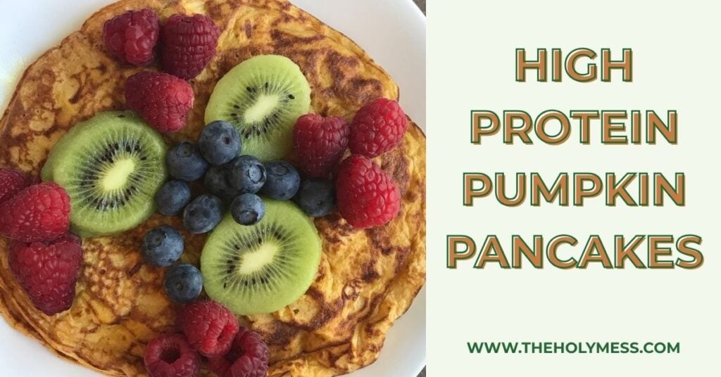 High-Protein Pumpkin Pancakes