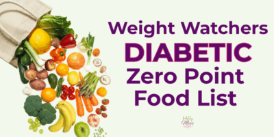 Weight Watchers Diabetic Plan Zero Point Food List
