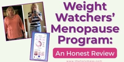 Honest Review Weight Watchers Menopause Program