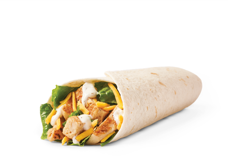 Wendy's chicken wrap