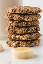 Two-Ingredient Banana Oatmeal Cookies