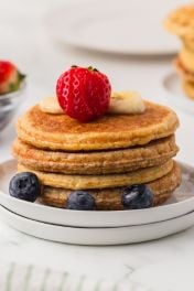 High-Protein Cottage Cheese Blender Pancakes