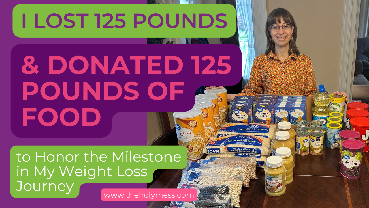 Food bank donation for weight loss